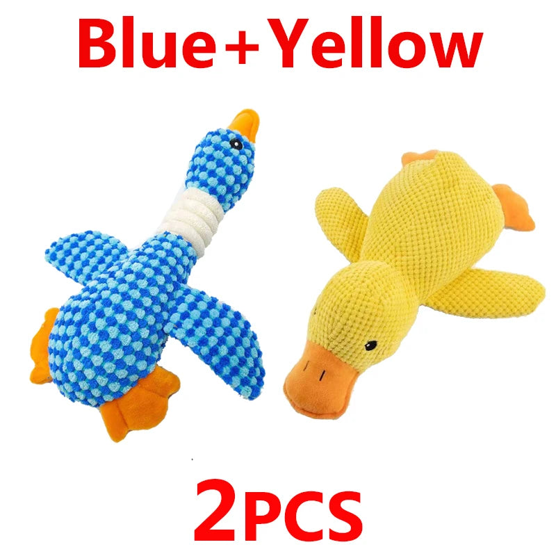 Duck Squeaky Dog Toy – Durable Chew & Play