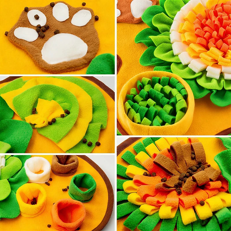Dog Snuffle Mat – Interactive Foraging & Slow Feeding Toy