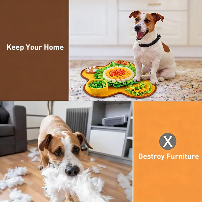 Dog Snuffle Mat – Interactive Foraging & Slow Feeding Toy