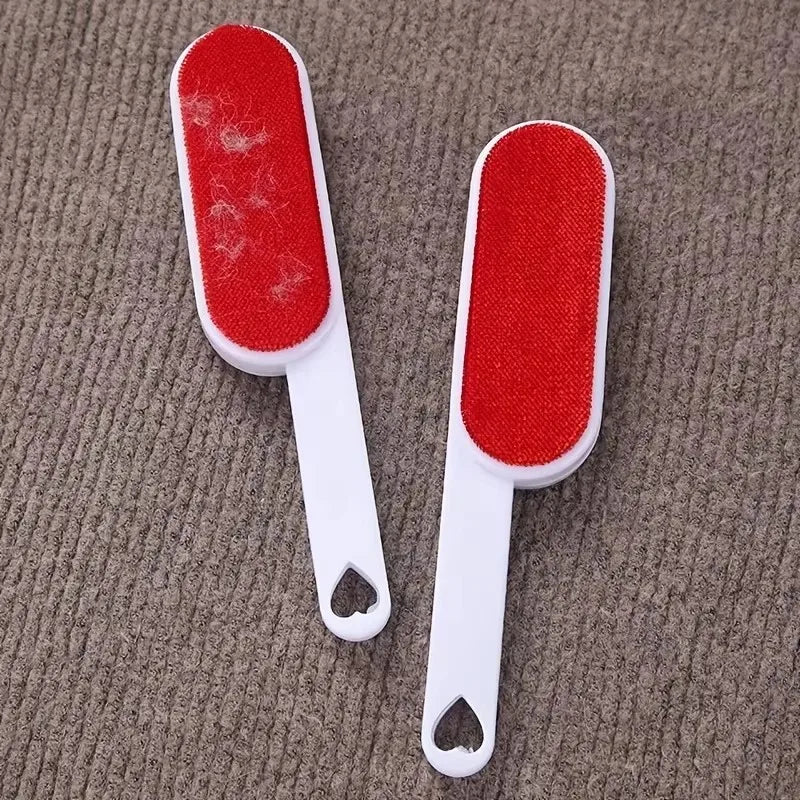 Self-Cleaning Pet Hair Remover Roller – Double-Sided Brush