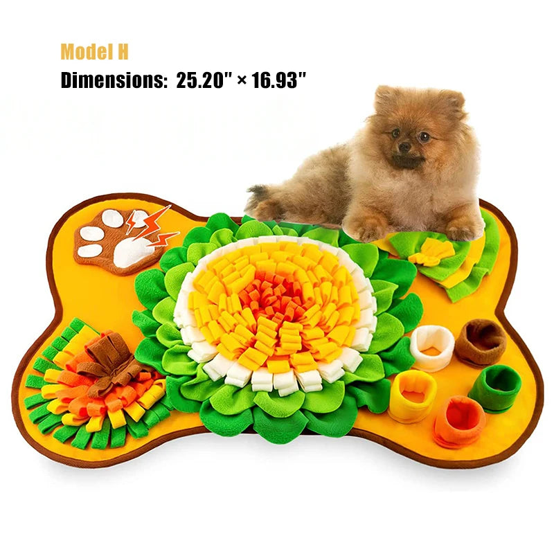 Dog Snuffle Mat – Interactive Foraging & Slow Feeding Toy