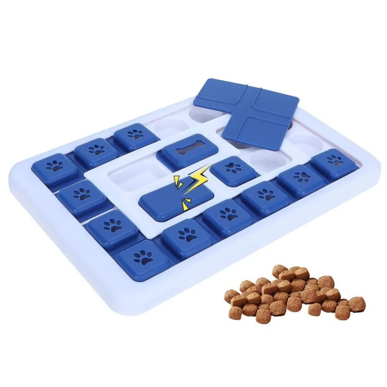 Dog Puzzle Slow Feeder – Interactive Training Bowl