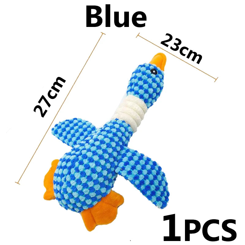 Duck Squeaky Dog Toy – Durable Chew & Play